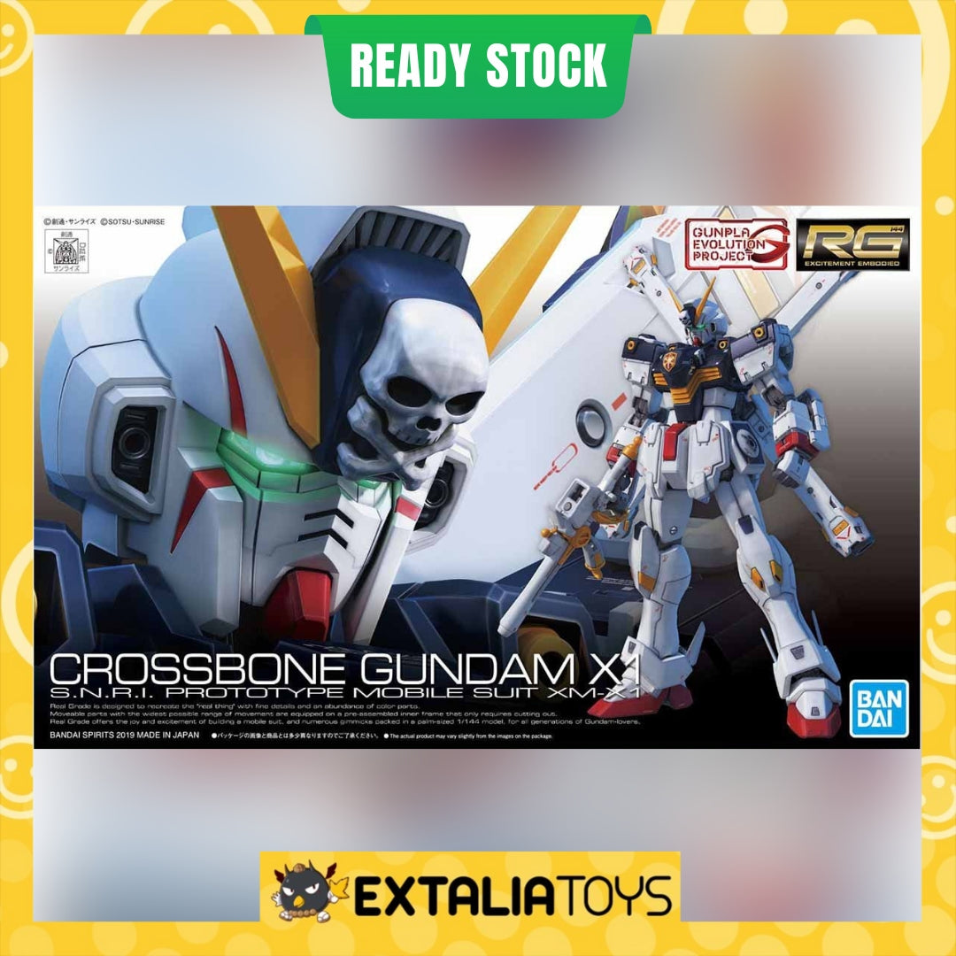 BANDAI RG 1/144 CROSSBONE GUNDAM X1 BANDAI RG 1/144 CROSSBONE GUNDAM X1